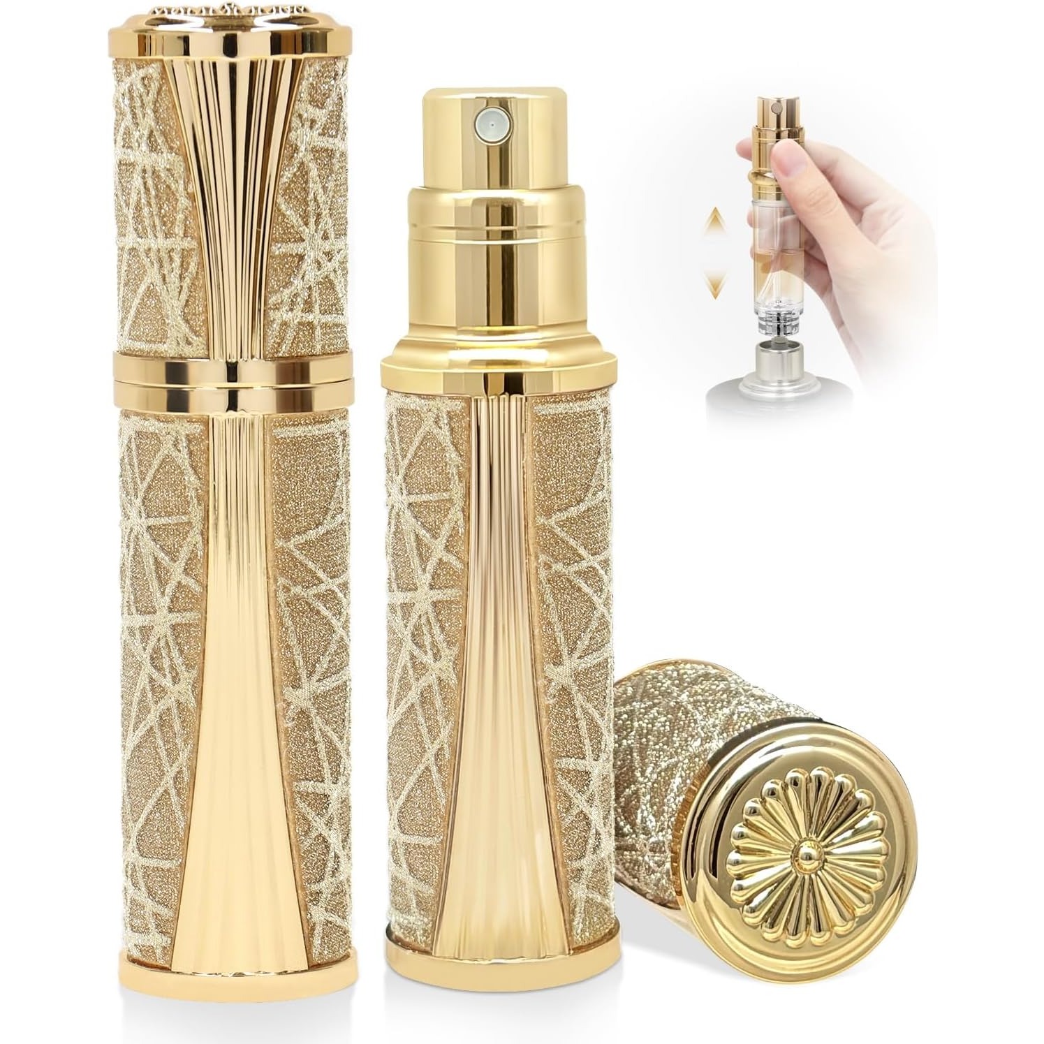 Luxury Skincare Packaging - Распылитель для духов, дорожная бутылка, многоразовая