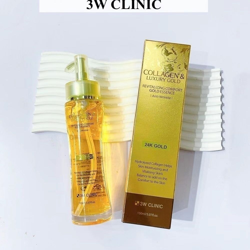 3WCLINIC Collagen & Luxury Gol – обзор и цена Luxury Skincare Korea