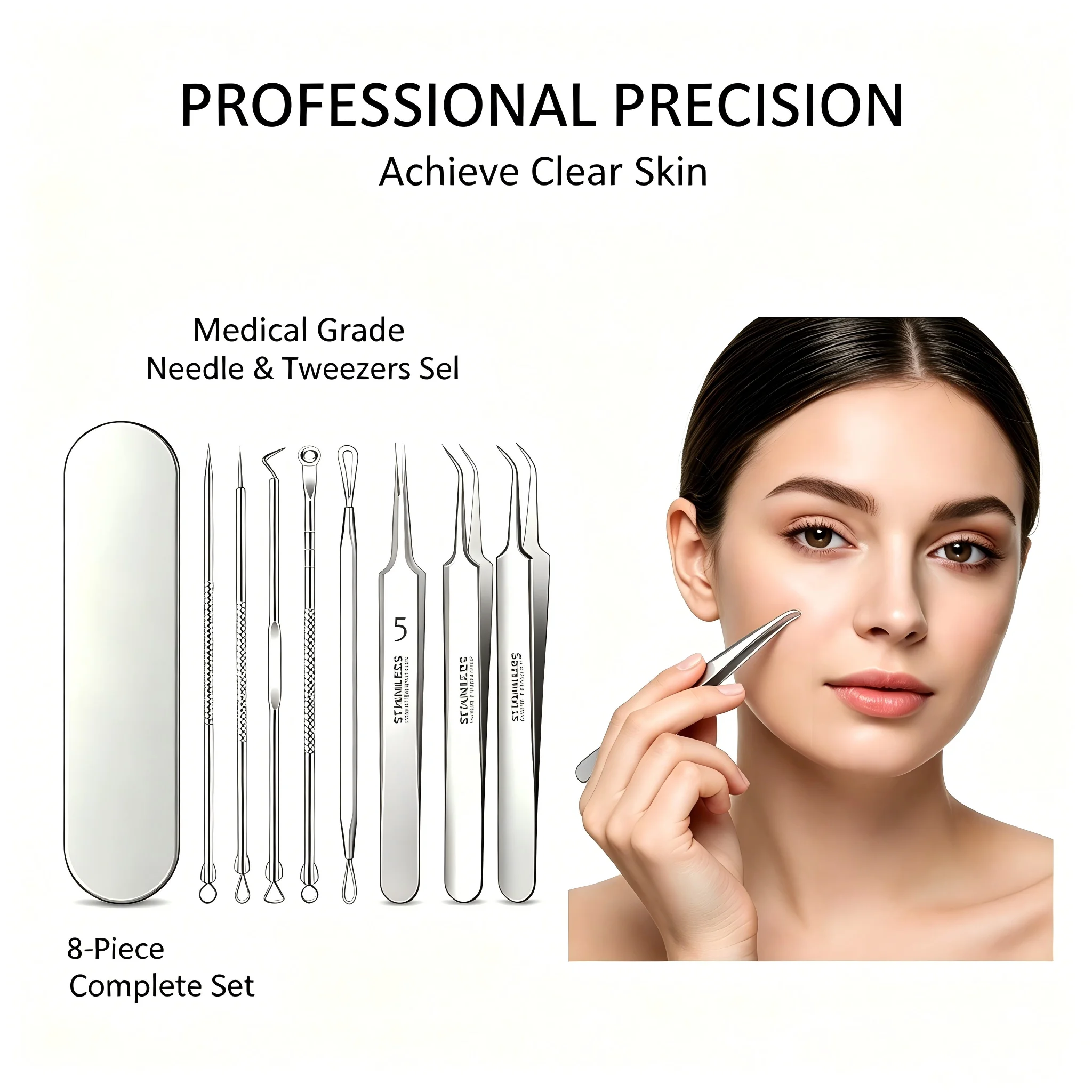 Набор из 8 профессиональных ин – обзор и цена Luxury Skincare Acne